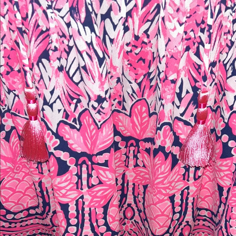 Lilly Pulitzer Pink Patterned Top - Picture 5 of 7